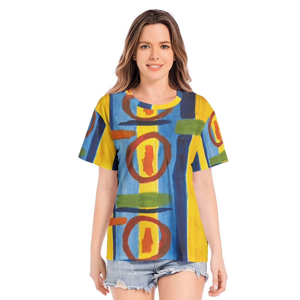 Unisex All-Over Print Cotton T-shirts