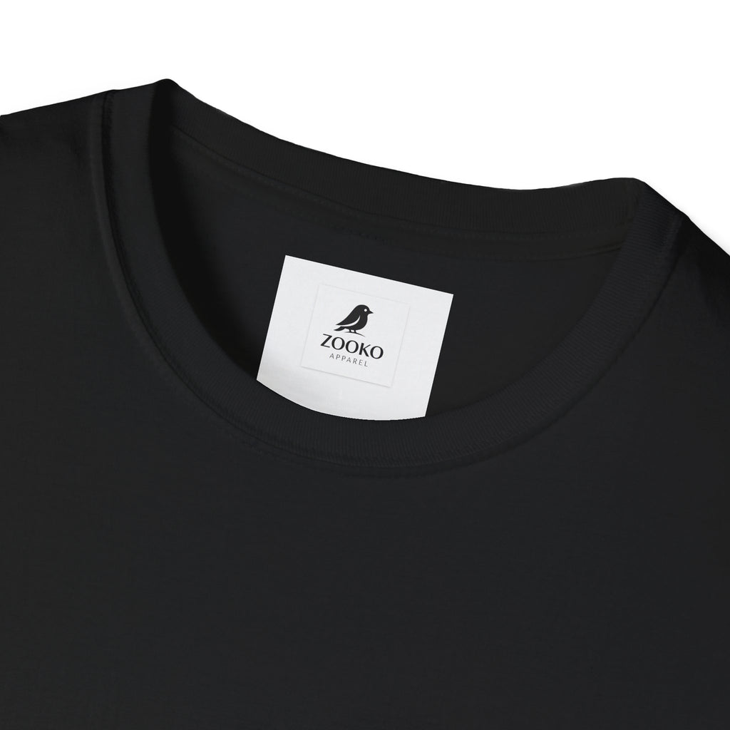 Zooko Bird Logo T-Shirt — Minimalist Branded Crew Tee