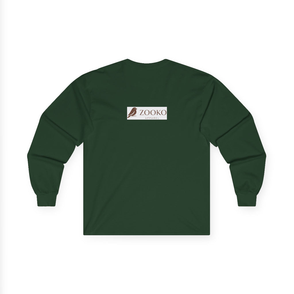 Citrine Silhouette Retro Long Sleeve Tee
