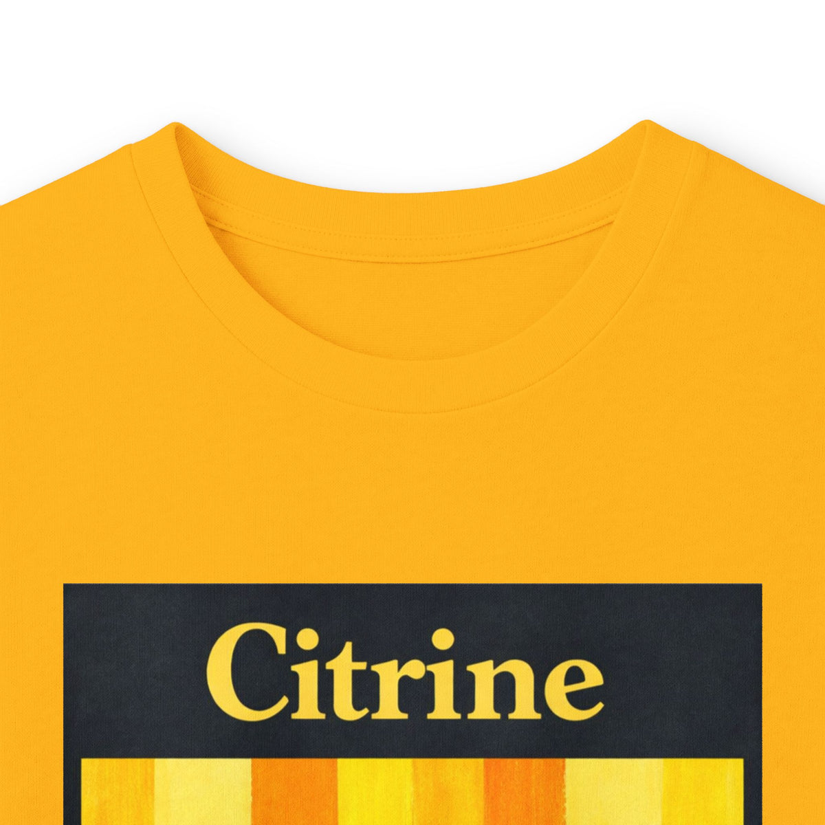 Citrine Silhouette Retro Long Sleeve Tee