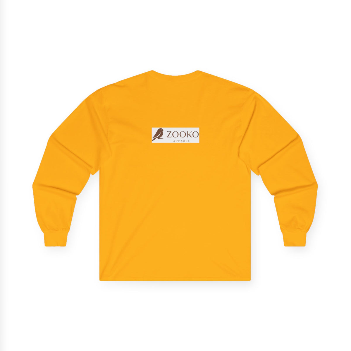 Citrine Silhouette Retro Long Sleeve Tee
