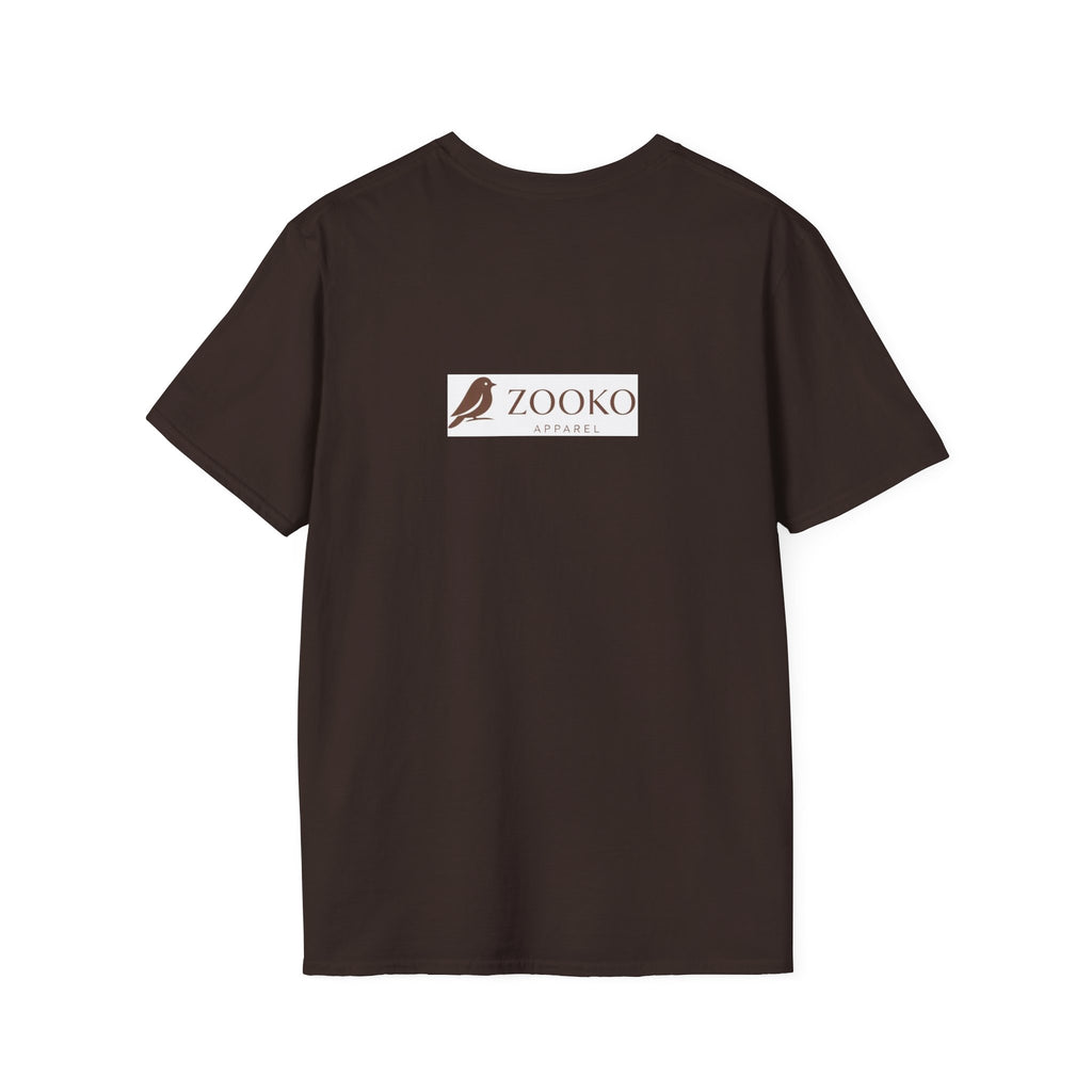 Zooko Bird Logo T-Shirt — Minimalist Branded Crew Tee
