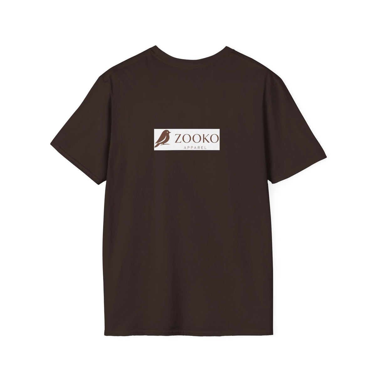 Zooko Bird Logo T-Shirt — Minimalist Branded Crew Tee