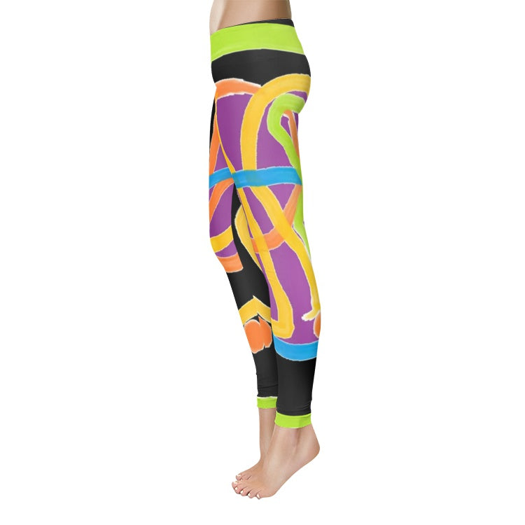 multicolor black Women's Temp Control Cotton Leggings