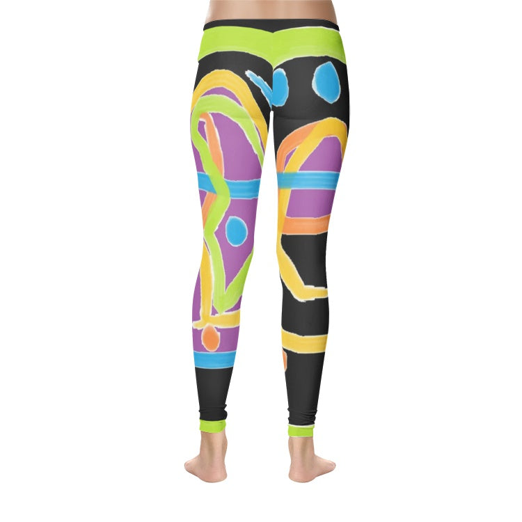 multicolor black Women's Temp Control Cotton Leggings