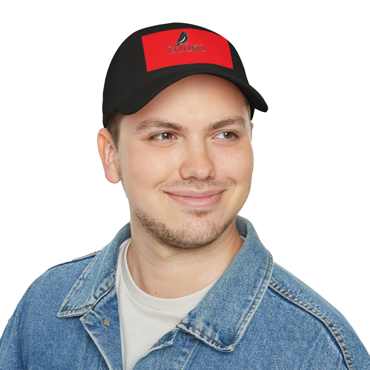 Zooko bird logo Baseball Cap | embroidered bird emblem, adjustable hat