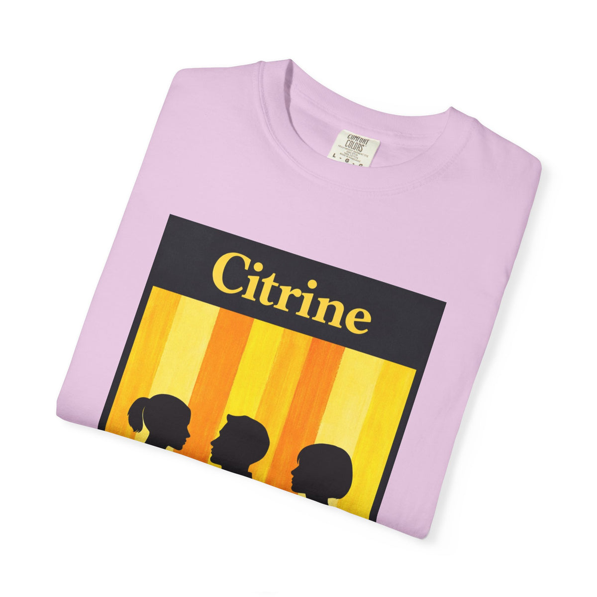 Citrine Silhouette Retro T-Shirt