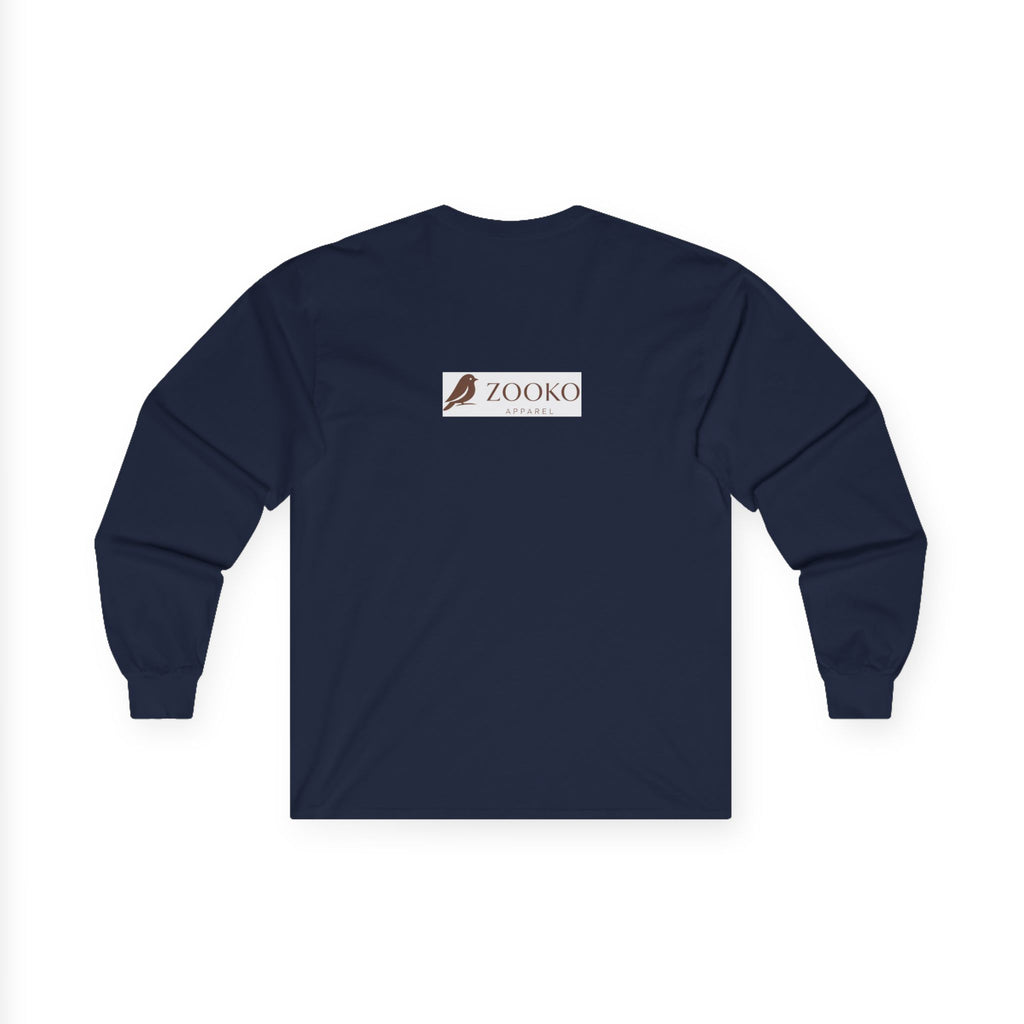 Citrine Silhouette Retro Long Sleeve Tee
