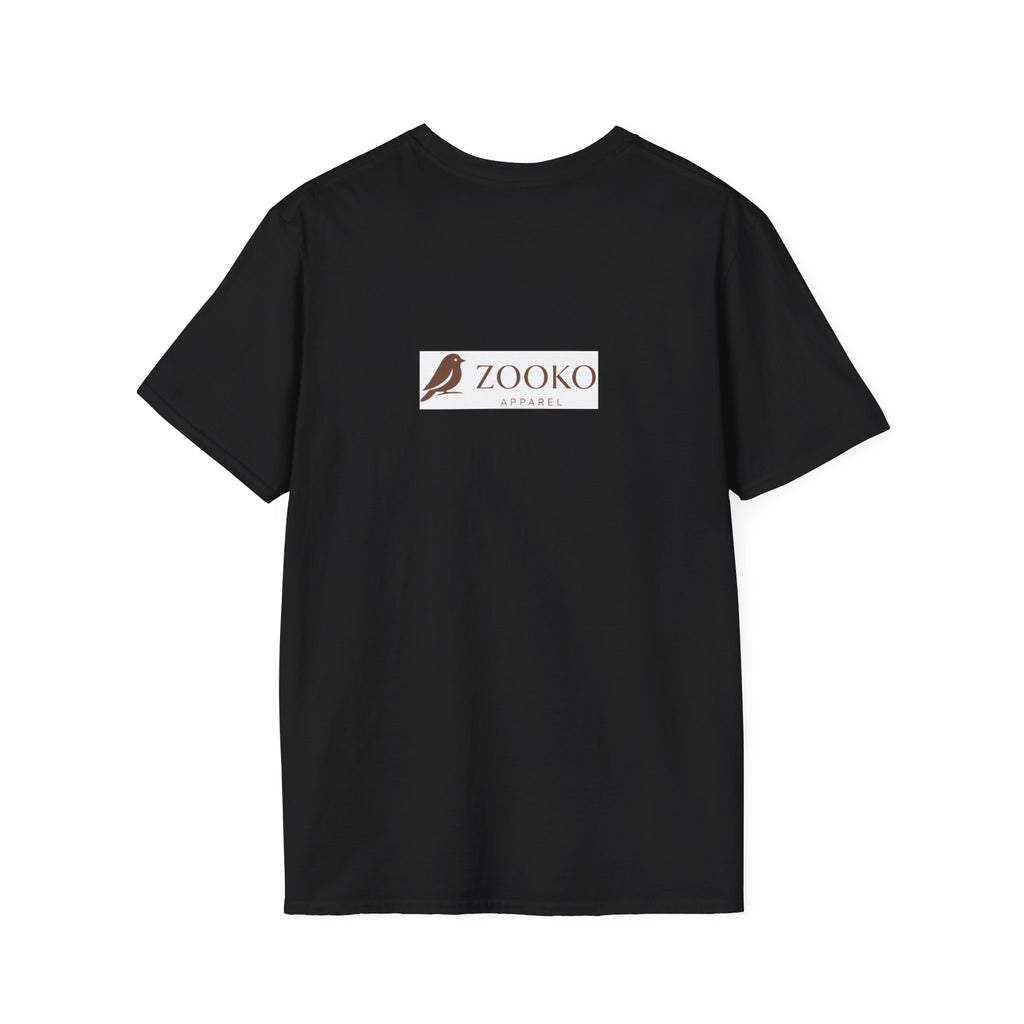 Zooko Bird Logo T-Shirt — Minimalist Branded Crew Tee