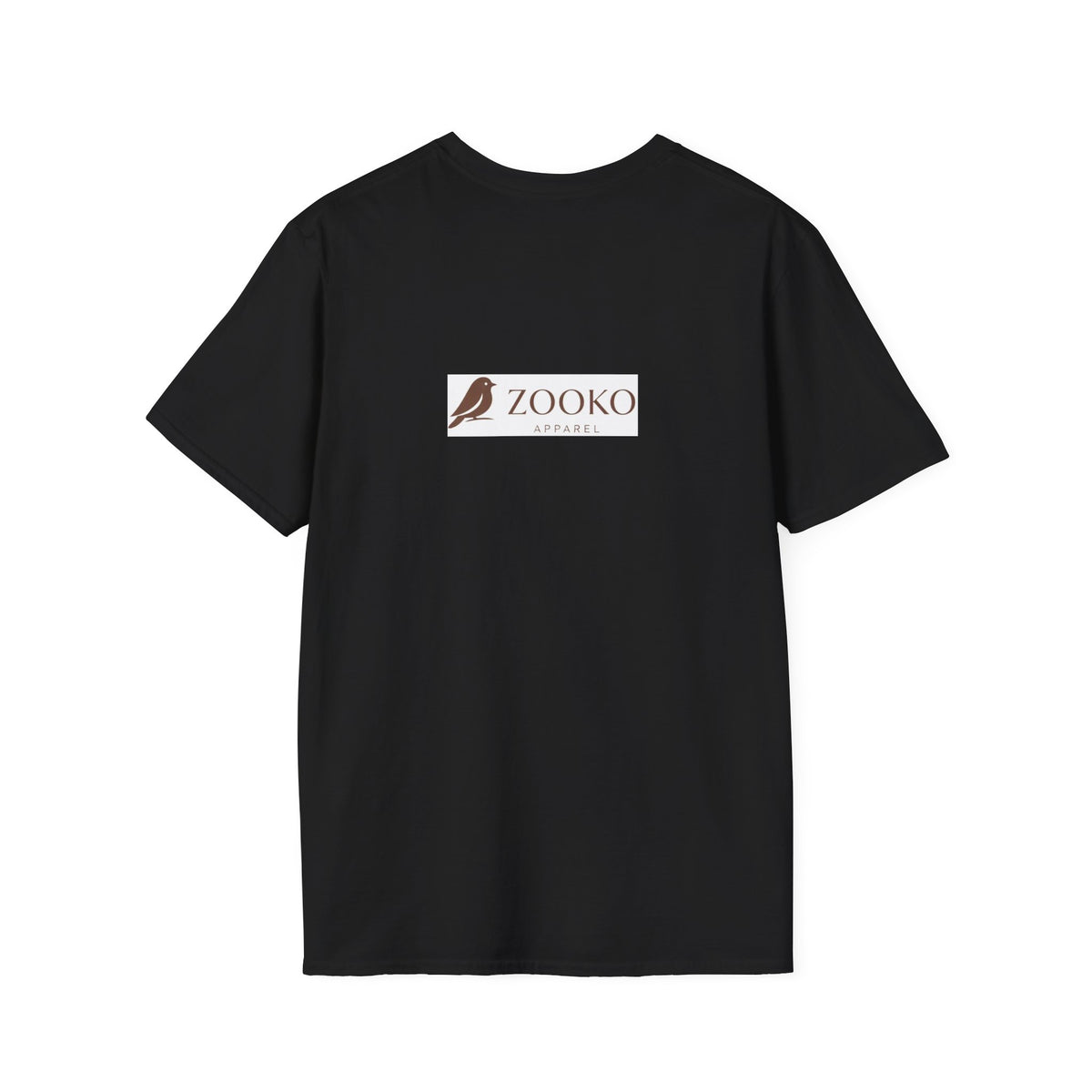 Zooko Bird Logo T-Shirt — Minimalist Branded Crew Tee