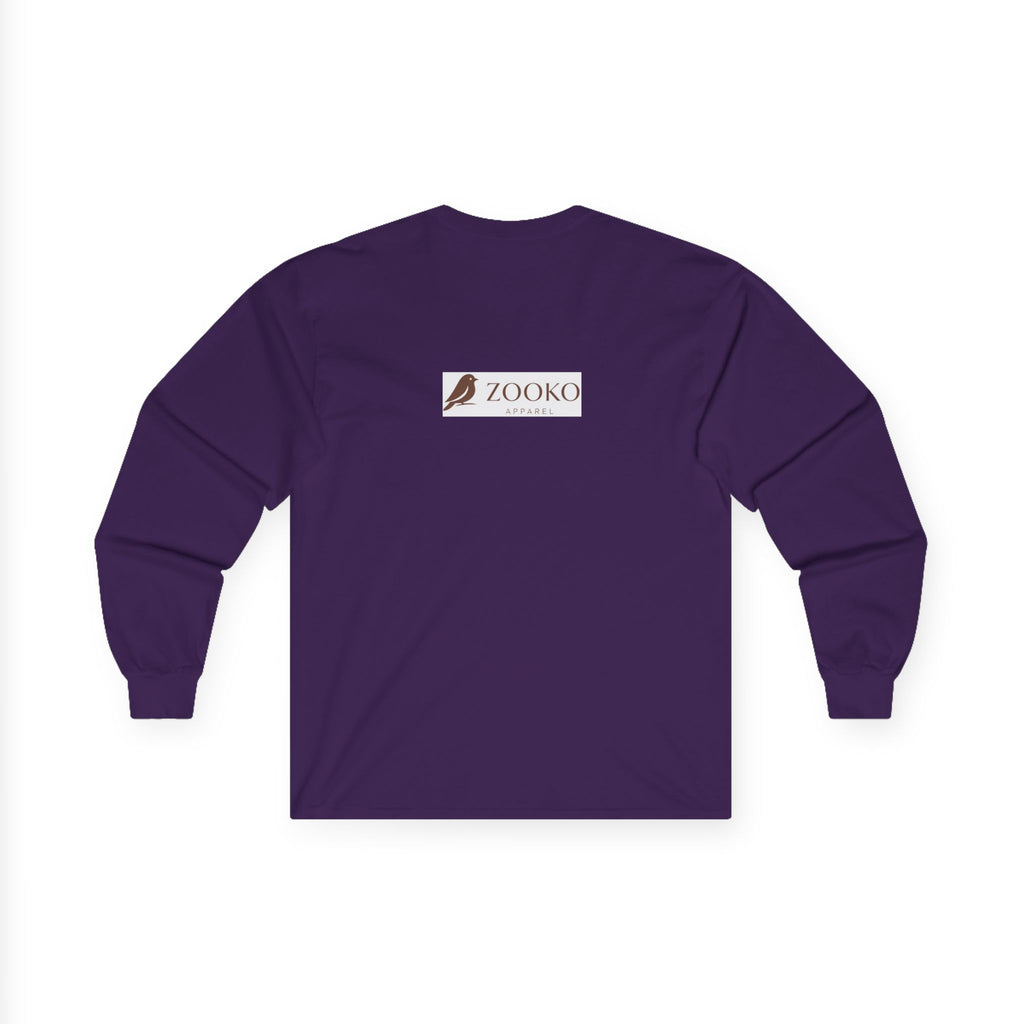 Citrine Silhouette Retro Long Sleeve Tee