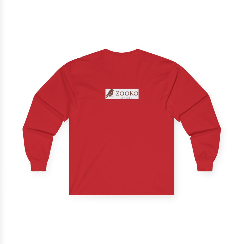 Citrine Silhouette Retro Long Sleeve Tee