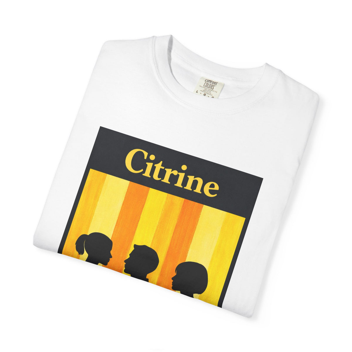 Citrine Silhouette Retro T-Shirt