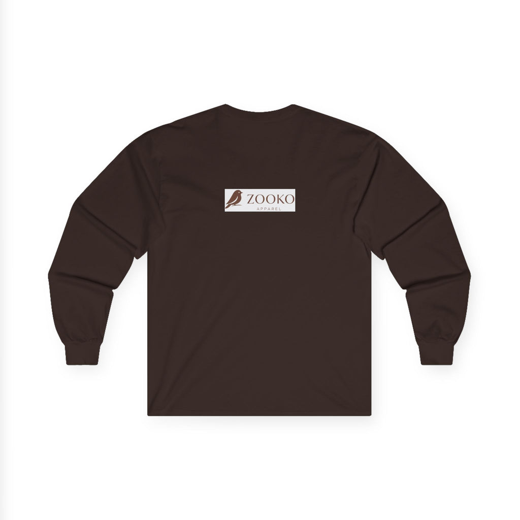 Citrine Silhouette Retro Long Sleeve Tee