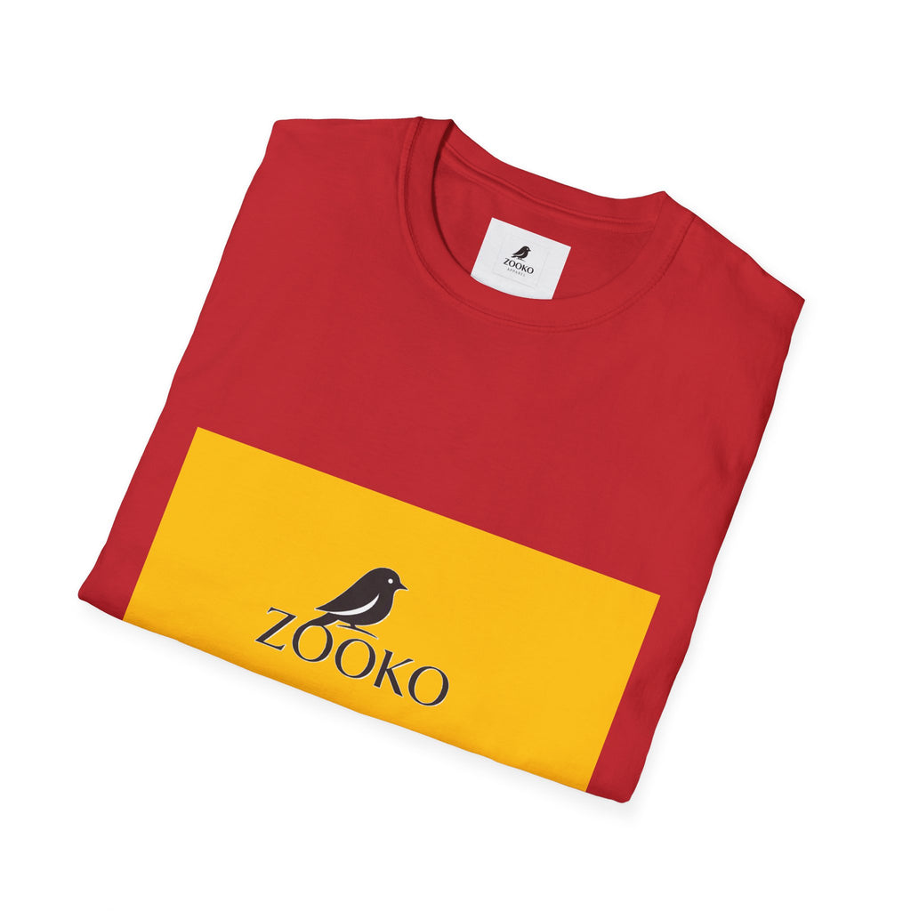 Zooko Bird Logo T-Shirt — Minimalist Branded Crew Tee
