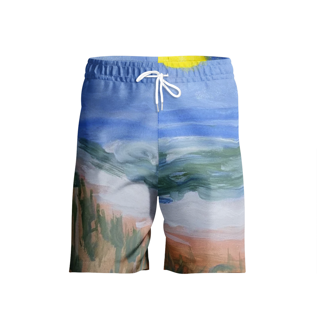 Men's All-over Print Beach Shorts