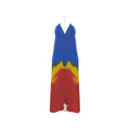 Halterneck backless dress