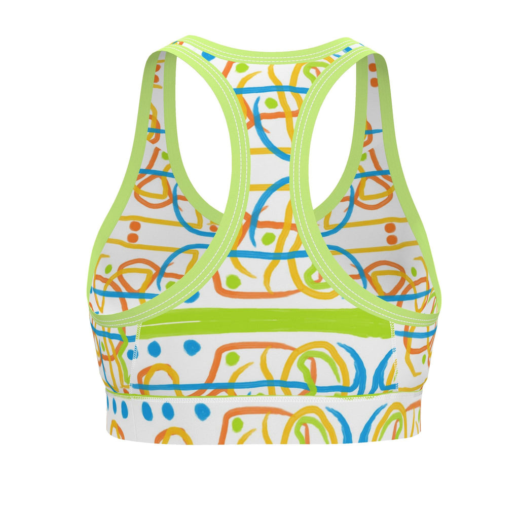 Color Lines Sports Bra