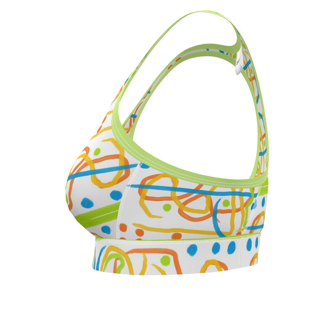 Color Lines Sports Bra
