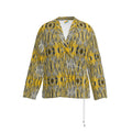 Black Gold-Wrap Blazer