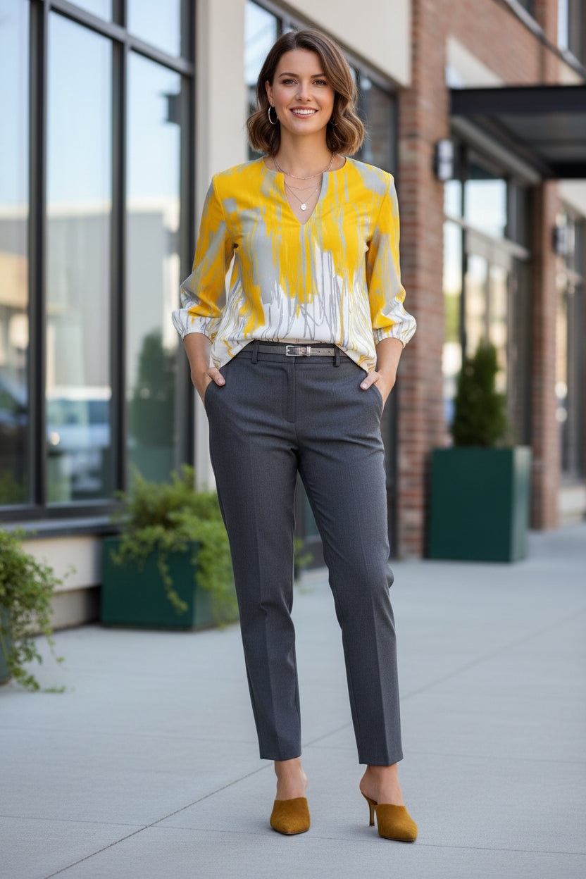 Yellow Womens Blouse