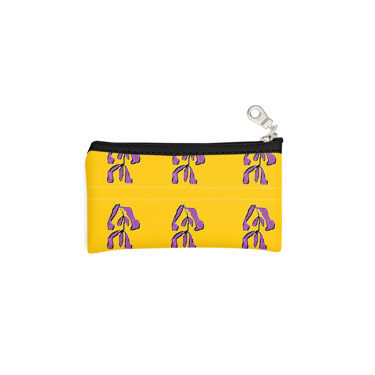 Yellow Zip Top Pouch