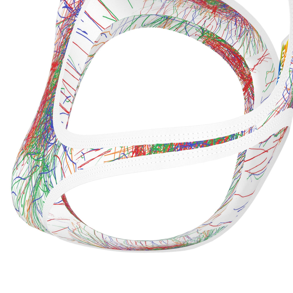 Crayon Colors Sports Bra