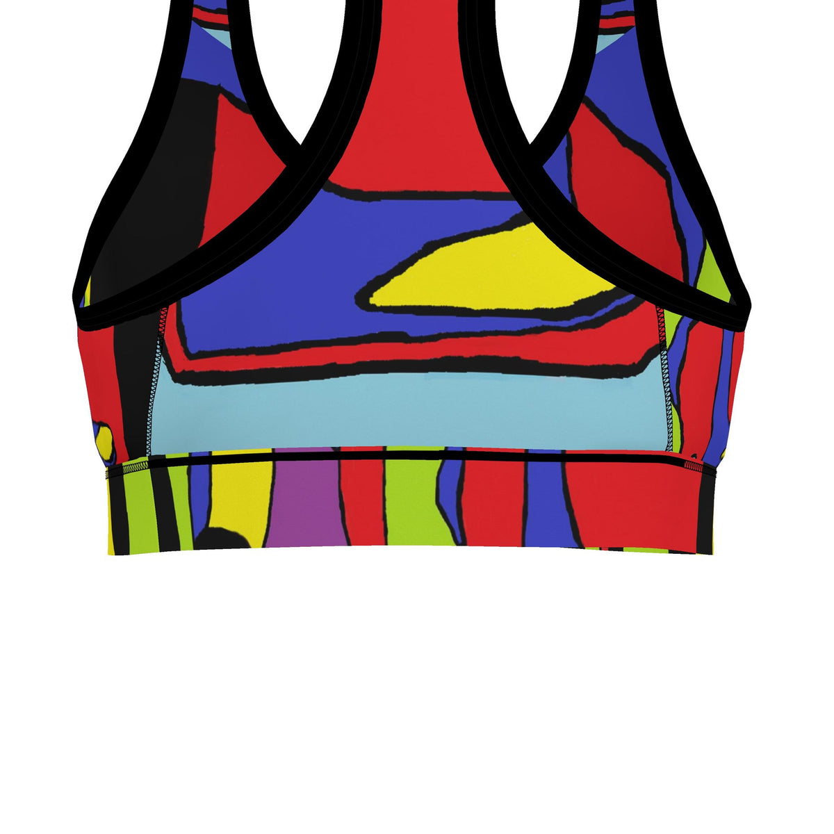 Color Blocks Sports Bra