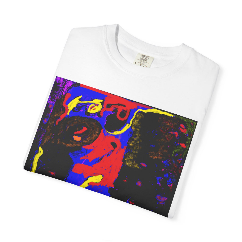 T-Shirt — Abstract Neon Pop Art Graphic Tee
