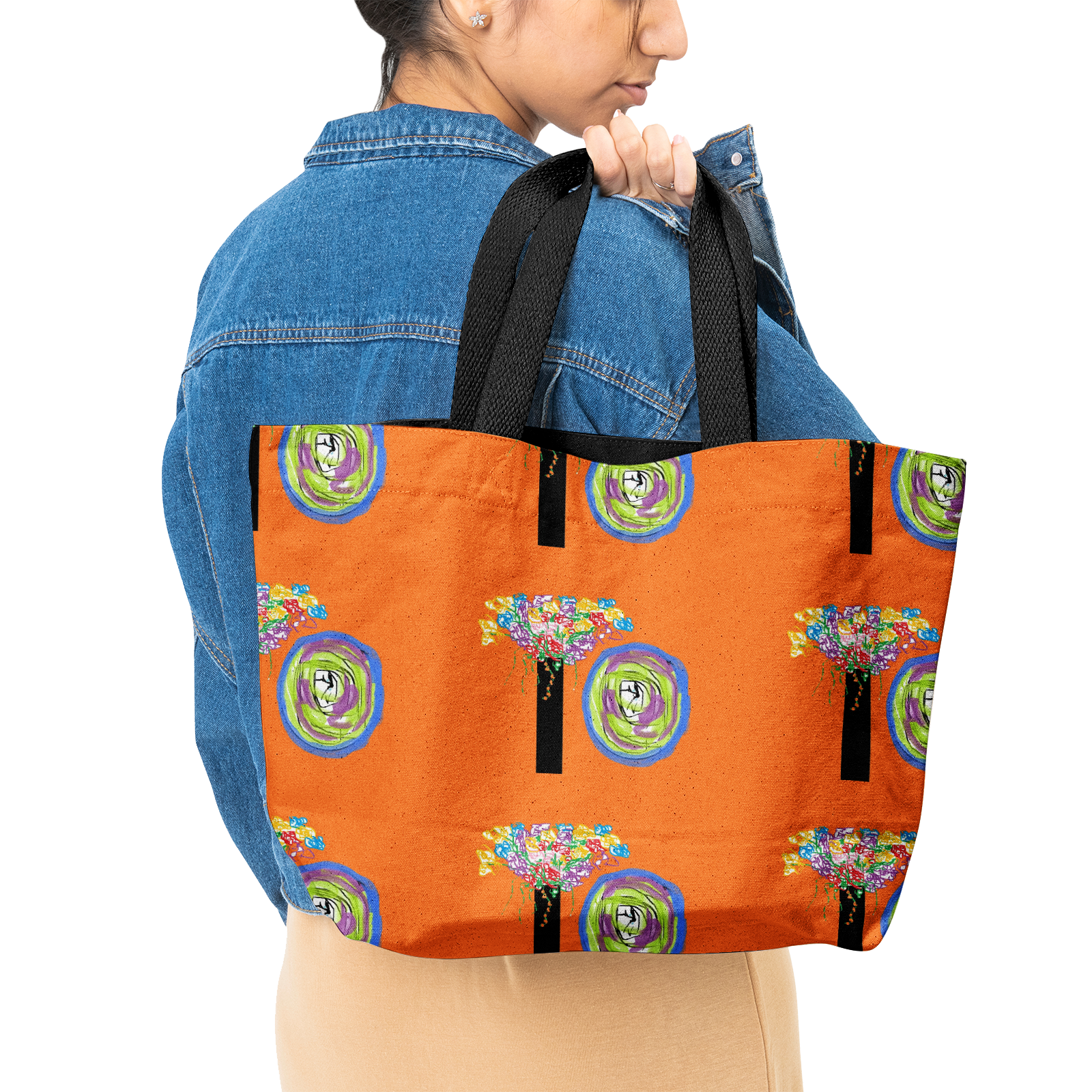 Heavy Duty and Strong Natural Canvas Tote Bags