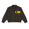 Unisex Plaid Full-Zip Track Jacket