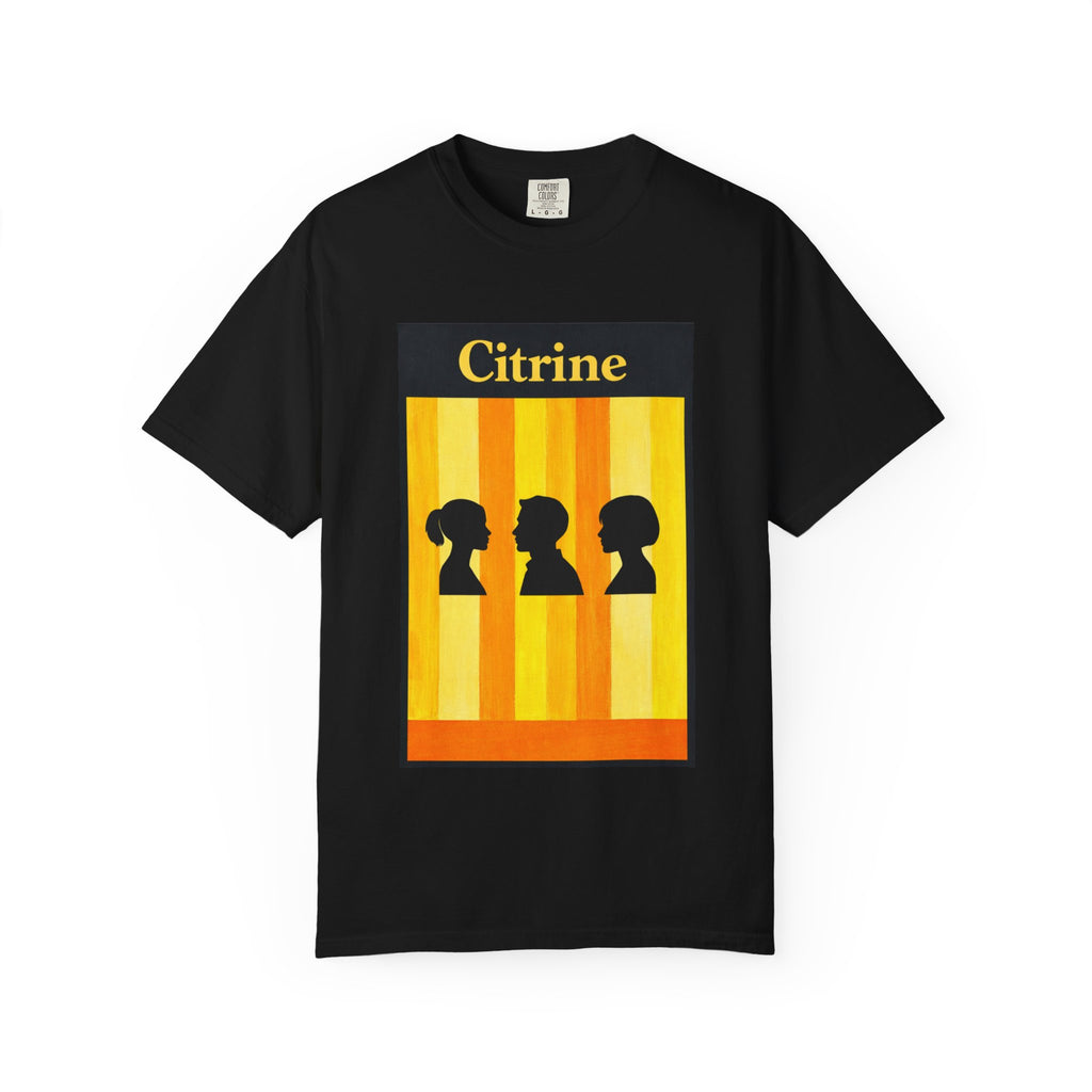Citrine Silhouette Retro T-Shirt