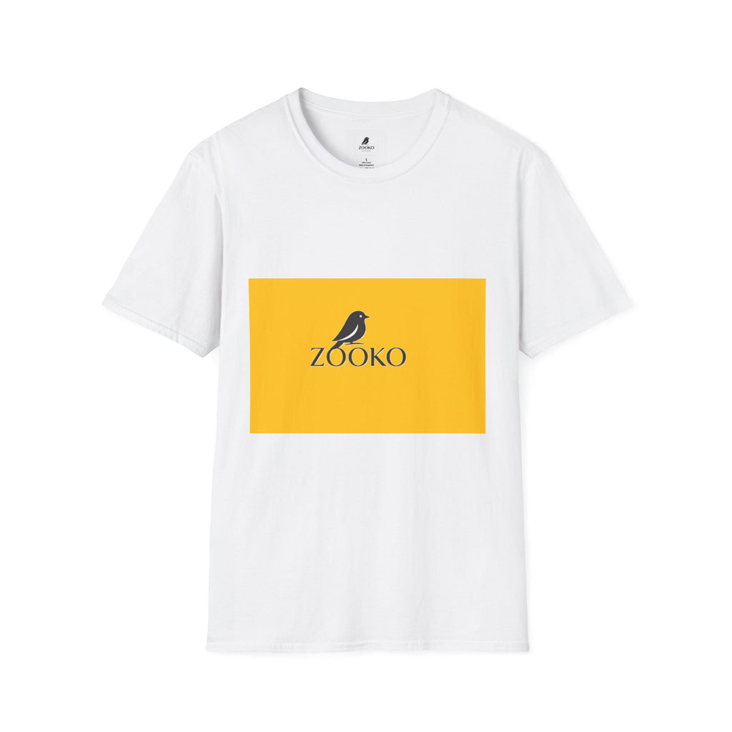 Zooko Bird Logo T-Shirt — Minimalist Branded Crew Tee