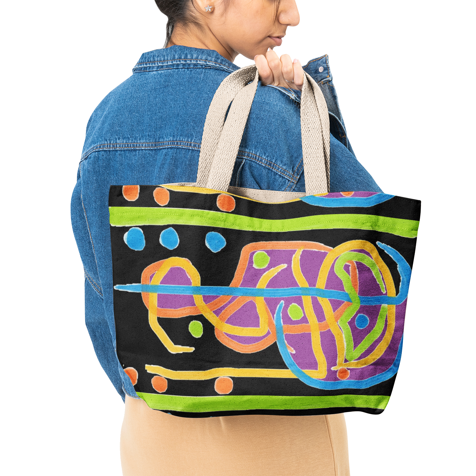Heavy Duty and Strong Natural Canvas Tote Bags