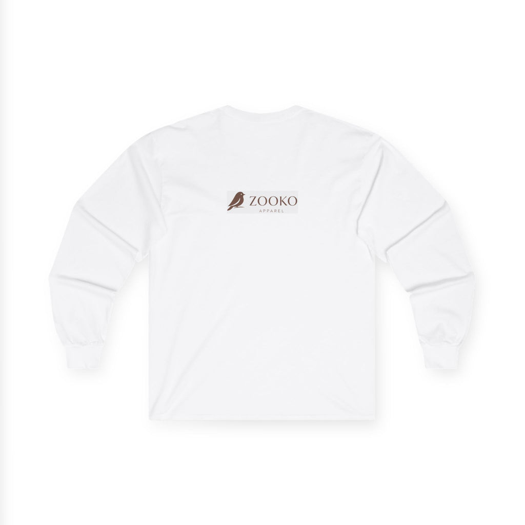 Citrine Silhouette Retro Long Sleeve Tee