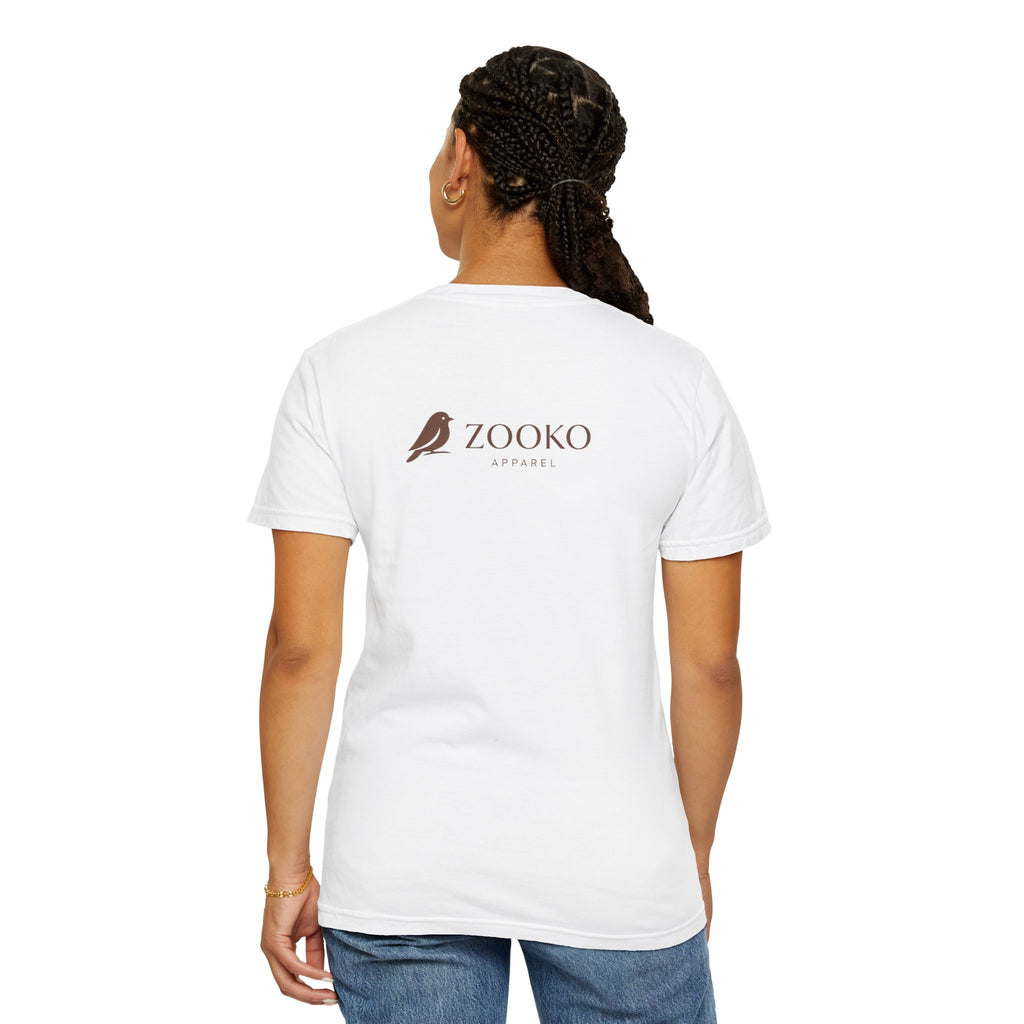City Skyline T-Shirt — Colorful Hand-Drawn Urban Sunset Tee
