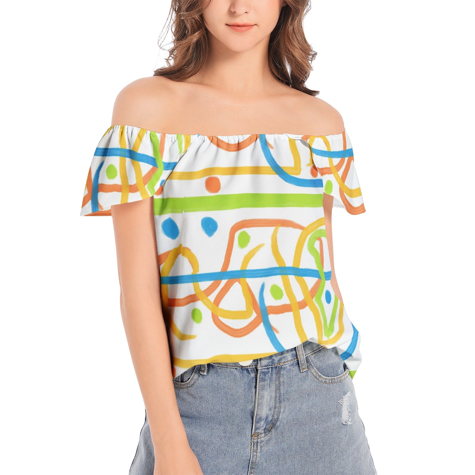 Women's Off The Shoulder Top