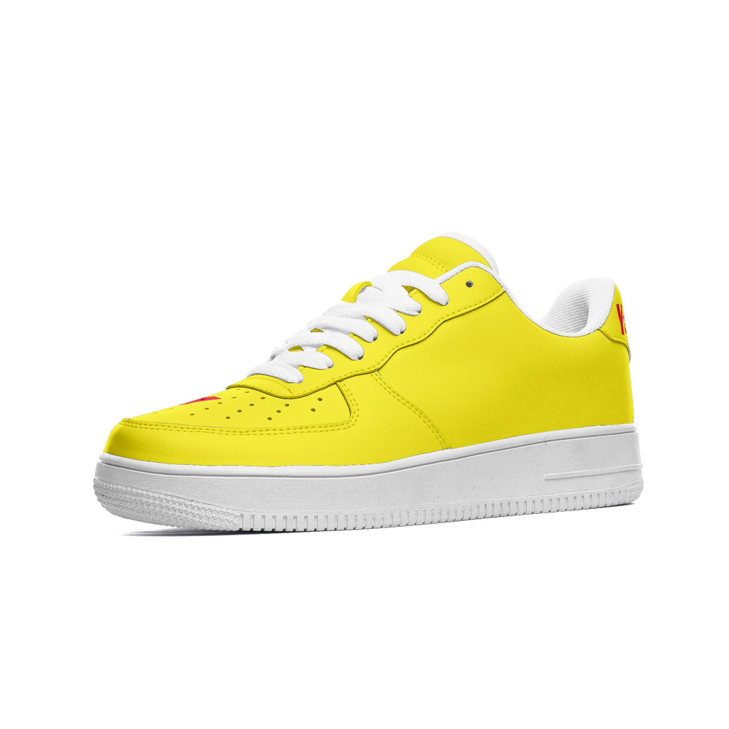 Unisex Low Top Leather Sneakers