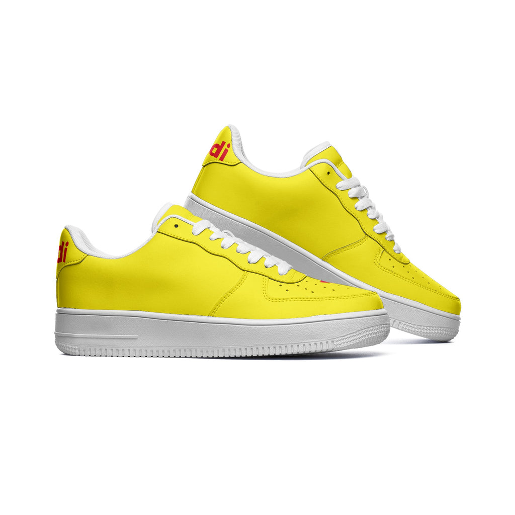 Unisex Low Top Leather Sneakers