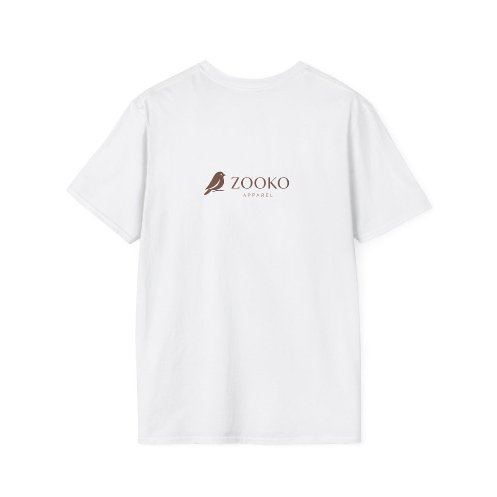 Zooko Bird Logo T-Shirt — Minimalist Branded Crew Tee