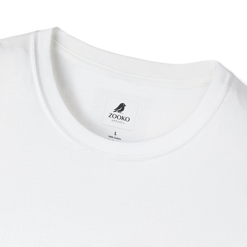 Zooko Bird Logo T-Shirt — Minimalist Branded Crew Tee
