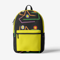 Retro Colorful Print Trendy Backpack