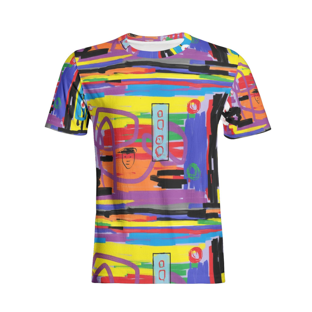 Unisex All-Over Print Cotton T-shirts