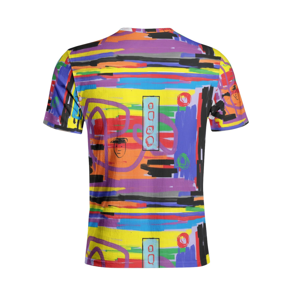 Unisex All-Over Print Cotton T-shirts