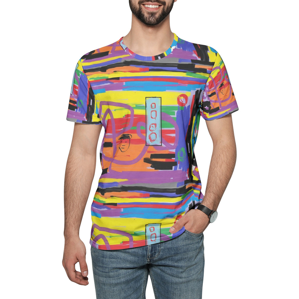 Unisex All-Over Print Cotton T-shirts