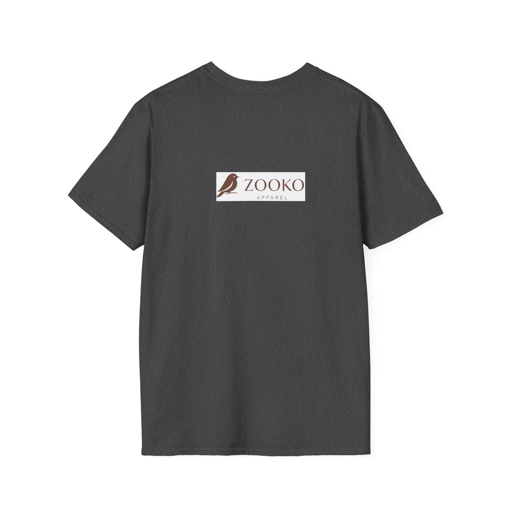 Mintlight Silhouette Tee — Retro Striped Graphic T-Shirt