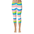 All-Over Print Capri Leggings