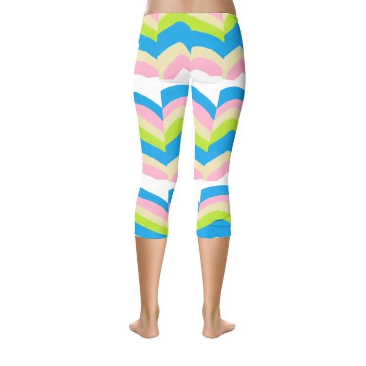 All-Over Print Capri Leggings