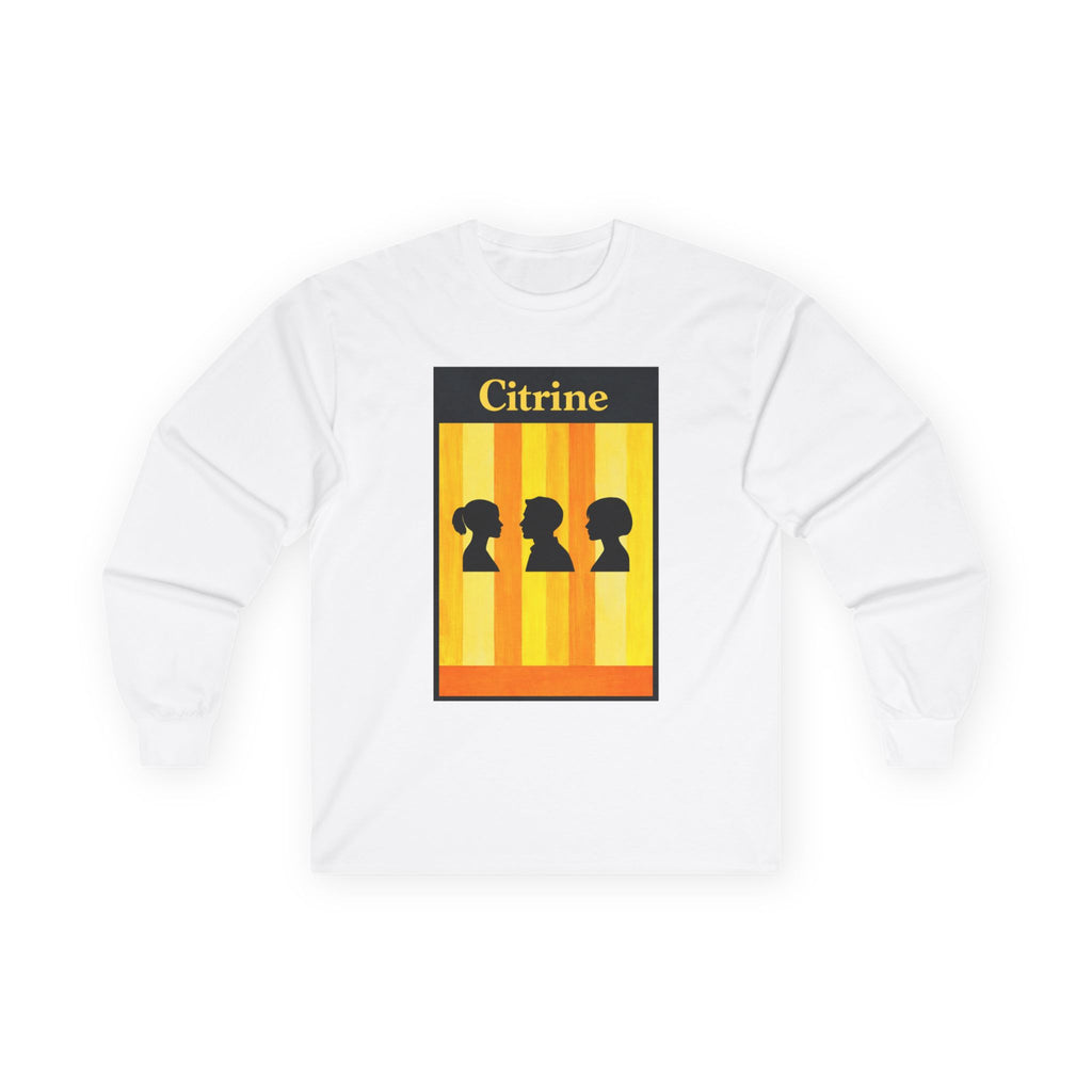 Citrine Silhouette Retro Long Sleeve Tee