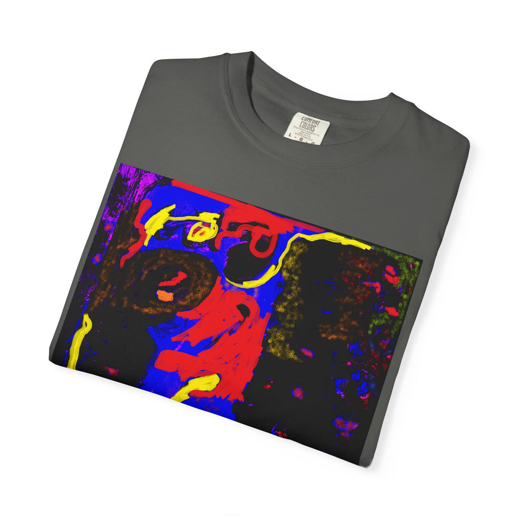 T-Shirt — Abstract Neon Pop Art Graphic Tee